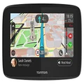 TomTom Car Sat Nav GO 520, 5 Inch with Handsfree Calling, Siri, Google Now, Updates via WiFi, Lifetime Traffic via Smartphone and World Maps, Smartphone Messages, Capacitive Screen, Black, Grey