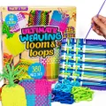Made By Me 93352 Ultimate Weaving Loom by Horizon Group USA, Includes Over 360 Craft Loops & 1 Weaving Loom (Amazon Exclusive), Multicolor