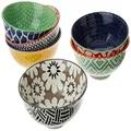 Certified International Soho Porcelain Dinnerware,Dishes, Multicolored Small