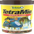 Tetra TetraMin Tropical Flakes, Fish Food For Top & Mid Feeders, 62g, Complete Diet With Shrimp Protein For Optimal Colour, Clean & Clear Water Formula, Easy-To-Digest Flakes Minimise Waste