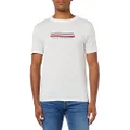 Tommy Hilfiger Men's Seacell Short Sleeve Tee, White, Small