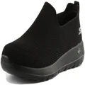 Skechers Men's Go Walk Max-Athletic Air Mesh Slip on Walkking Shoe Sneaker,Black/Black/Black,7 M US, Black/Black/Black, 7 US