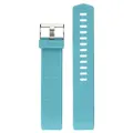 Fitbit Charge 2 Health and Fitness Tracker Leather Accessory Band, Large - Teal