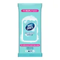 Wet Ones Be Gentle Sensitive Antibacterial Hand & Body wipes, 40 Wipes, Fragrance and paraben free, Contains Aloe, Mild & gentle formula