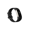 Fitbit Alta HR Health and Fitness Tracker with Heart Rate, Large - Black