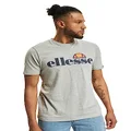 Ellesse Mens Classic T-Shirt, Grey Marl, X-Small US