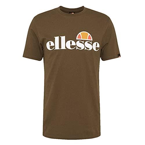 Ellesse Mens Classic T-Shirt, Khaki, Medium US