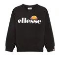 Ellesse Junior Girl's Siobhen Sweatshirt, Black, 8-9 Years
