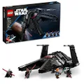 LEGO Star Wars Inquisitor Transport Scythe 75336 Buildable Toy Starship, OBI-Wan Kenobi Set, Ben Kenobi Minifigure with Blue and Double-Bladed Red Lightsabers