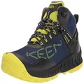 Keen Men's NXIS Evo Mid Waterproof Hiking Boot, Black Evening Primrose, 9.5 US