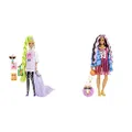 Barbie Extra Doll and Pet, 11.8 Inch & Extra Doll and Pet, 11.8 Inch