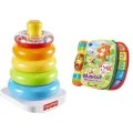 Fisher-Price Rock-A-Stack Baby Toy, Classic Ring Stacking Toy for Infants and Toddlers & VTech Baby 166703 Musical Rhymes Book, Multi