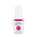 Gelish Professional High Voltage Gel Polish, Pink With Fuchsia And Silver Glitter