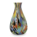 NOVICA Multicolor Confetti Hand Blown Murano Style Art Glass Vase, Carnival Colors'