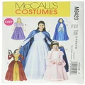 McCall's M6817 Girl's Fairy Tale Princess Dress Halloween Costume Sewing Pattern, Sizes 3-8