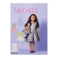 McCall's 7707 Children's & Girl's Dresses and 18-Inch Doll Dress - Size 2-3-4-5