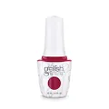 Gelish Professional Ruby Two-Shoes Soak-Off Gel Polish, Hot Rod with Subtle Frost, 15 ml