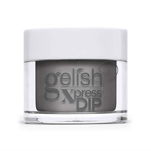 Gelish Xpress Dip Powder Smoke The Competition, Concrete Gray Creme