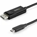 StarTech.com 8K 60Hz/4K USB C to DisplayPort 1.4 Cable, 1 Meter Length