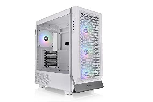 Thermaltake Ceres 500 Tempered Glass ARGB Mid Tower E-ATX Case Snow Edition, CA-1X5-00M6WN-00