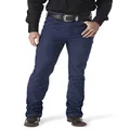 Wrangler Mens Bootcut Jeans, Navy, 28W X 30L US