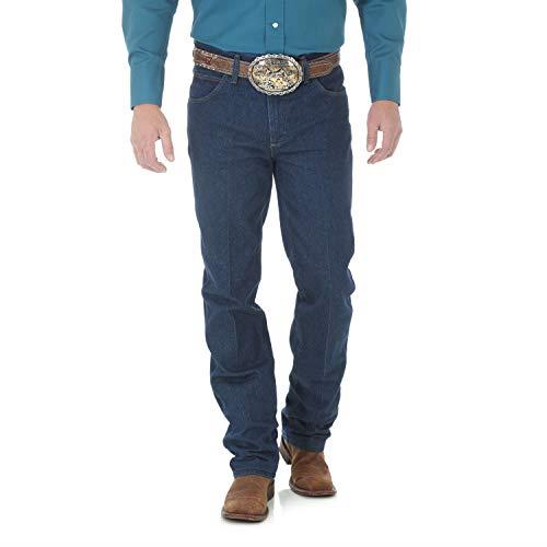 Wrangler Men's Big and Tall Premium Performance Cowboy Cut Slim Fit Jeans, Pre-wash., 28W x 34L