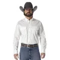 Wrangler Men's Painted Desert Basic Shirt, White, XX-Large