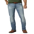 Wrangler Men's Retro Slim Fit Straight Leg Jeans, Jacksboro, 29W x 32L