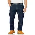 Carhartt Men's Rugged Flex Relaxed Fit Canvas Double-Front Utility Work Pant, Freight, 38W x 30L