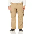 Carhartt Men's 104200 Force Relaxed Fit Ripstop Cargo Work Pant, Beige/Khaki, 50W x 32L Big Tall