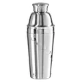 Oggi 7007 15 Recipe Stainless Steel Cocktail Shaker Silver