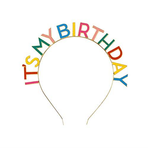Talking Tables Happy Birthday Rainbow Metal Headband