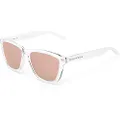 Hawkers Unisex Hawkers - Polarized Air Rose Gold ONE Unsiex Sunglasses, TR18 UV400 Sunglasses, Transparent, 50 UK