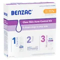 Benzac Clear Skin Acne Kit, 450 ml Pack of 3