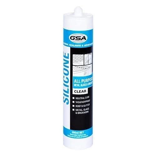 GSA All Purpose Silicone Sealant 300 g, Grey