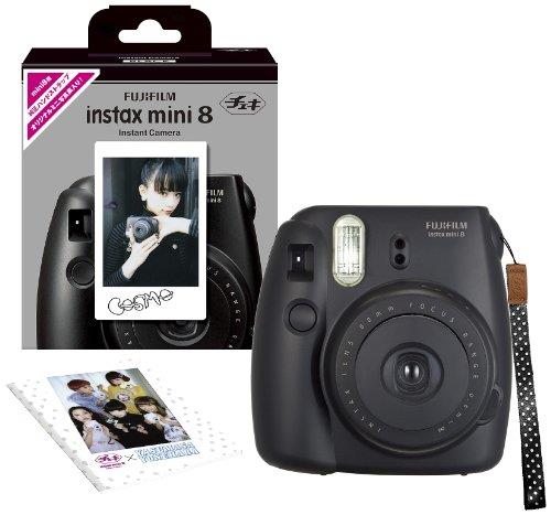 Fujifilm Mini 8 Instant Camera (Base, Black)