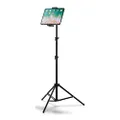 activiva Universal Tablet and Smartphone Tripod Floor Stand, Foldable, Adjustable Height up to 178cm and Suitable for 4.7-12.9inch Device