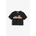 Ellesse Unisex Kids Classic T-Shirt, Black, 13-14 Years US