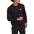 adidas Sportswear Essentials Fleece Sweatshirt, Black, S