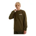 Ellesse Mens Classic Sweatshirt, Khaki, X-Small US