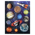Creative Converting Amscan Space Blast Assorted Designs Stickers, 4 Pieces