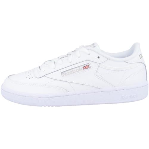Reebok Women's Club C 85 Trainers, White/Light Grey, 7 US