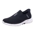 Skechers Men's Go Walk 6 - Easy On Sneaker, Black, US 11.5