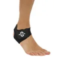 NIVIA Orthopedic Basic Ankle Support (Black) Free Size