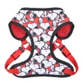 Peanuts Charlie Brown Snoopy Red Dog Harness, Size Large | Large White Dog Harnesses with Red Features, Dog Harness for Large Dogs | No Pull Dog Harness, Dog Apparel & Accessories for All Dogs