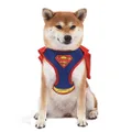 DC Comics for Pets Superman Dog Harness | Superman Dog Costume No Pull Dog Harness | Dog Harness with Superman Cape | Superman Dog Apparel & Accessories Dog Harness for Small Dogs, Size S