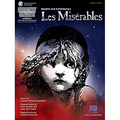 Hal Leonard Les Miserables Broadway Singer's Edition Songbook