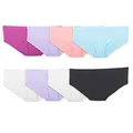 Fruit of the Loom Women's Breathable Underwear (Regular & Plus Size), Hipster - Cotton Mesh - 8 Pack Assorted Colors, 8