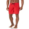 Billabong Men's Classic Solid Stretch Boardshort, Lifeguard Red, 36