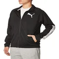PUMA Men's Contrast Jacket 2, Black/White, XX-Large Big Tall